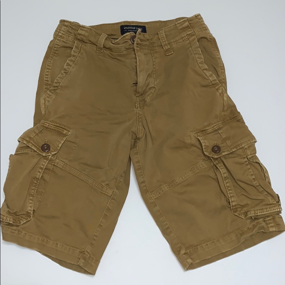 American Eagle Men’s Extreme Flex Tan Shorts, 26